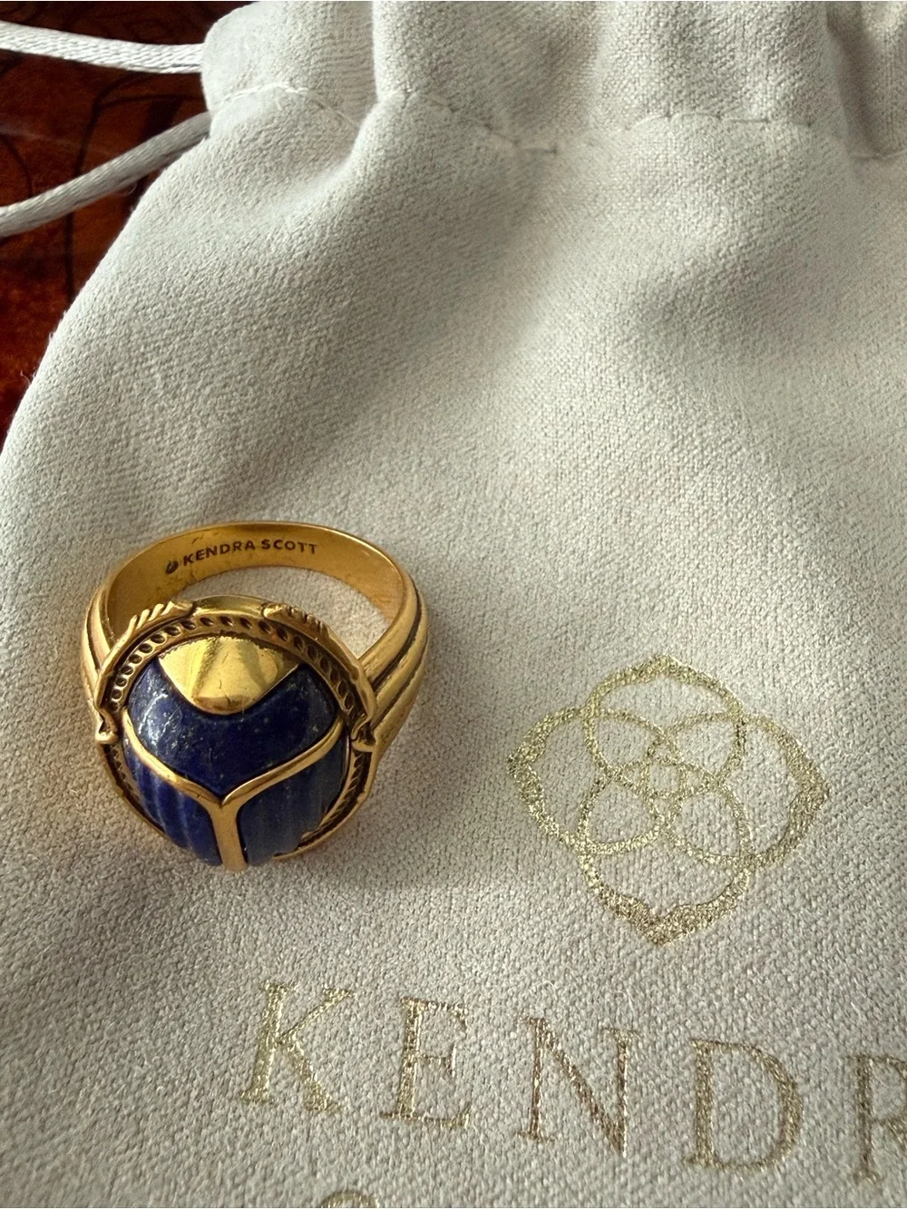 KENDRA SCOTT SCARAB RING - Picture 2 of 4